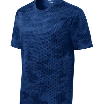 Sport‑Tek® Youth CamoHex Tee – YST370