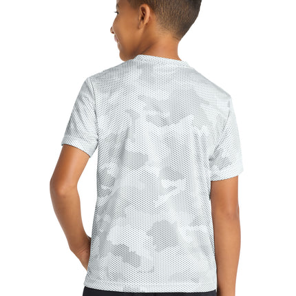 Sport‑Tek® Youth CamoHex Tee – YST370