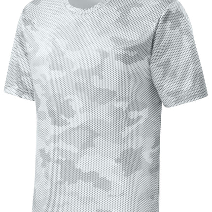 Sport‑Tek® Youth CamoHex Tee – YST370
