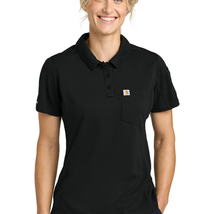 Carhartt® Women’s FLD & RSCU Polo – CTC12119
