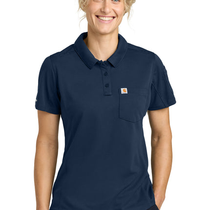 Carhartt® Women’s FLD & RSCU Polo – CTC12119