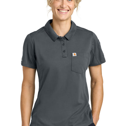 Carhartt® Women’s FLD & RSCU Polo – CTC12119