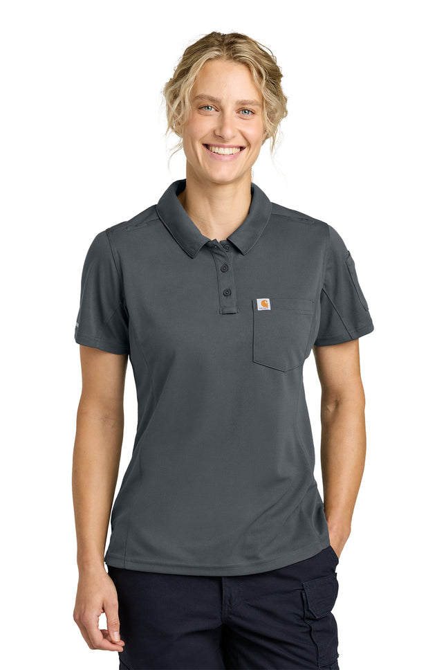 Carhartt® Women’s FLD & RSCU Polo – CTC12119