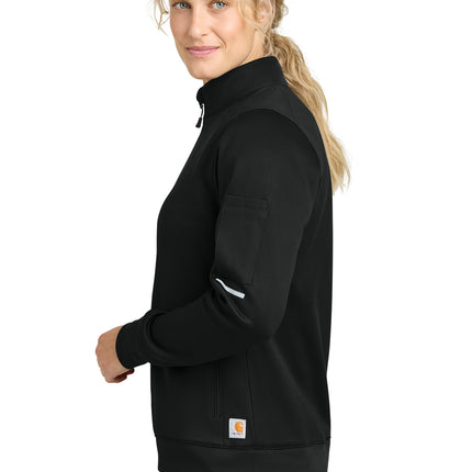 Carhartt® Women’s FLD & RSCU 1/2‑Zip Mid‑Layer – CTC82912