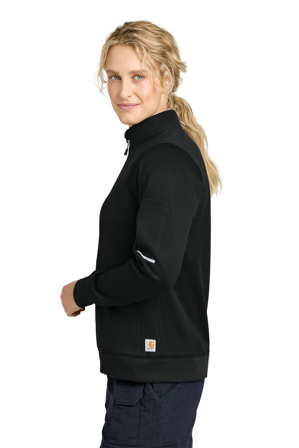 Carhartt® Women’s FLD & RSCU 1/2‑Zip Mid‑Layer – CTC82912