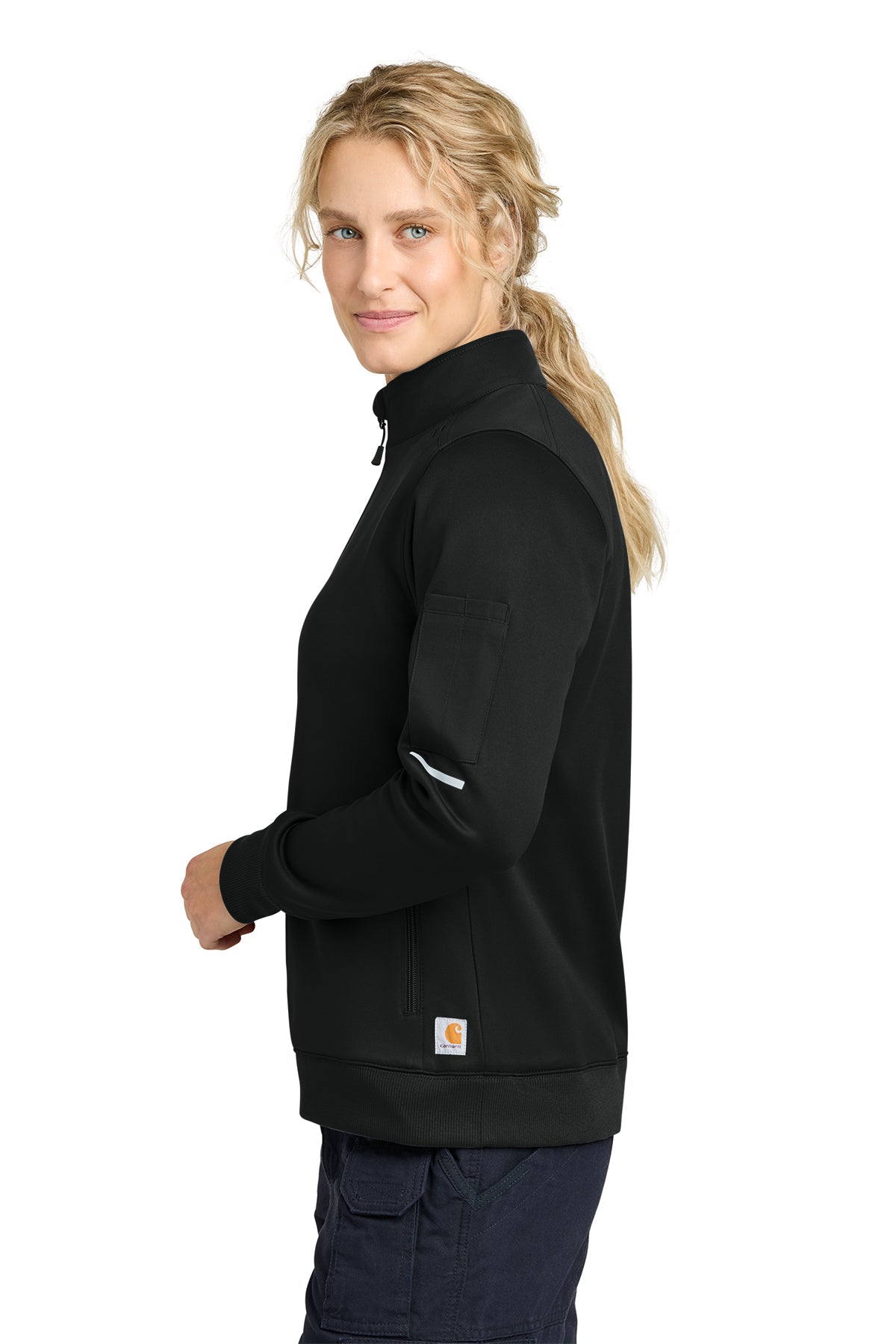 Carhartt® Women’s FLD & RSCU 1/2‑Zip Mid‑Layer – CTC82912