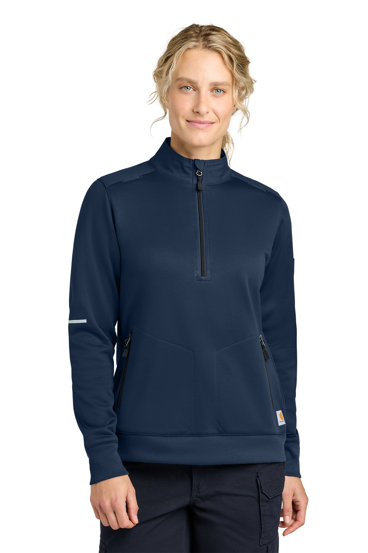 Carhartt® Women’s FLD & RSCU 1/2‑Zip Mid‑Layer – CTC82912