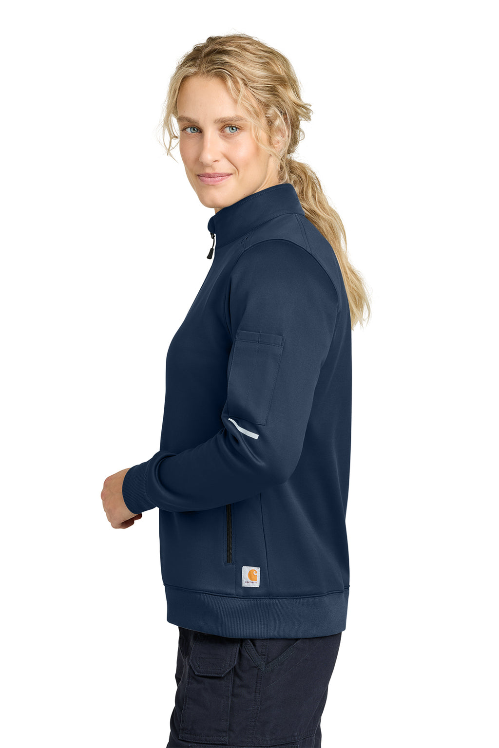 Carhartt® Women’s FLD & RSCU 1/2‑Zip Mid‑Layer – CTC82912