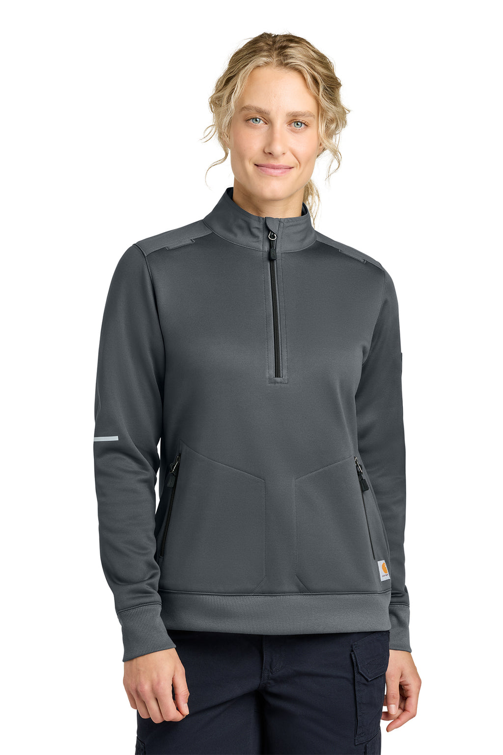Carhartt® Women’s FLD & RSCU 1/2‑Zip Mid‑Layer – CTC82912