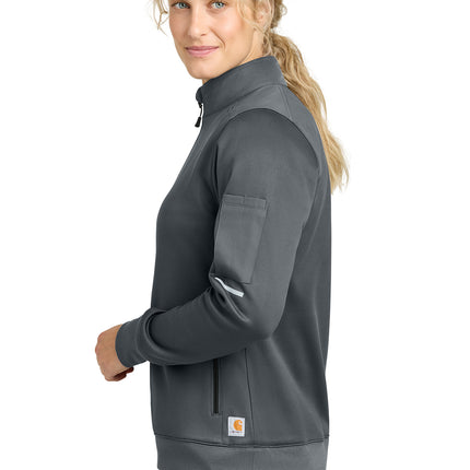 Carhartt® Women’s FLD & RSCU 1/2‑Zip Mid‑Layer – CTC82912