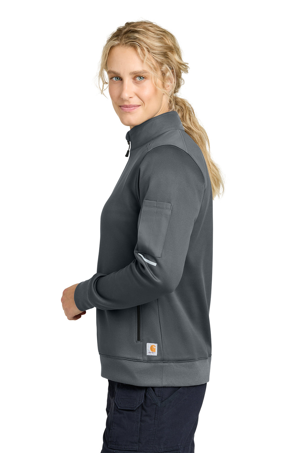 Carhartt® Women’s FLD & RSCU 1/2‑Zip Mid‑Layer – CTC82912
