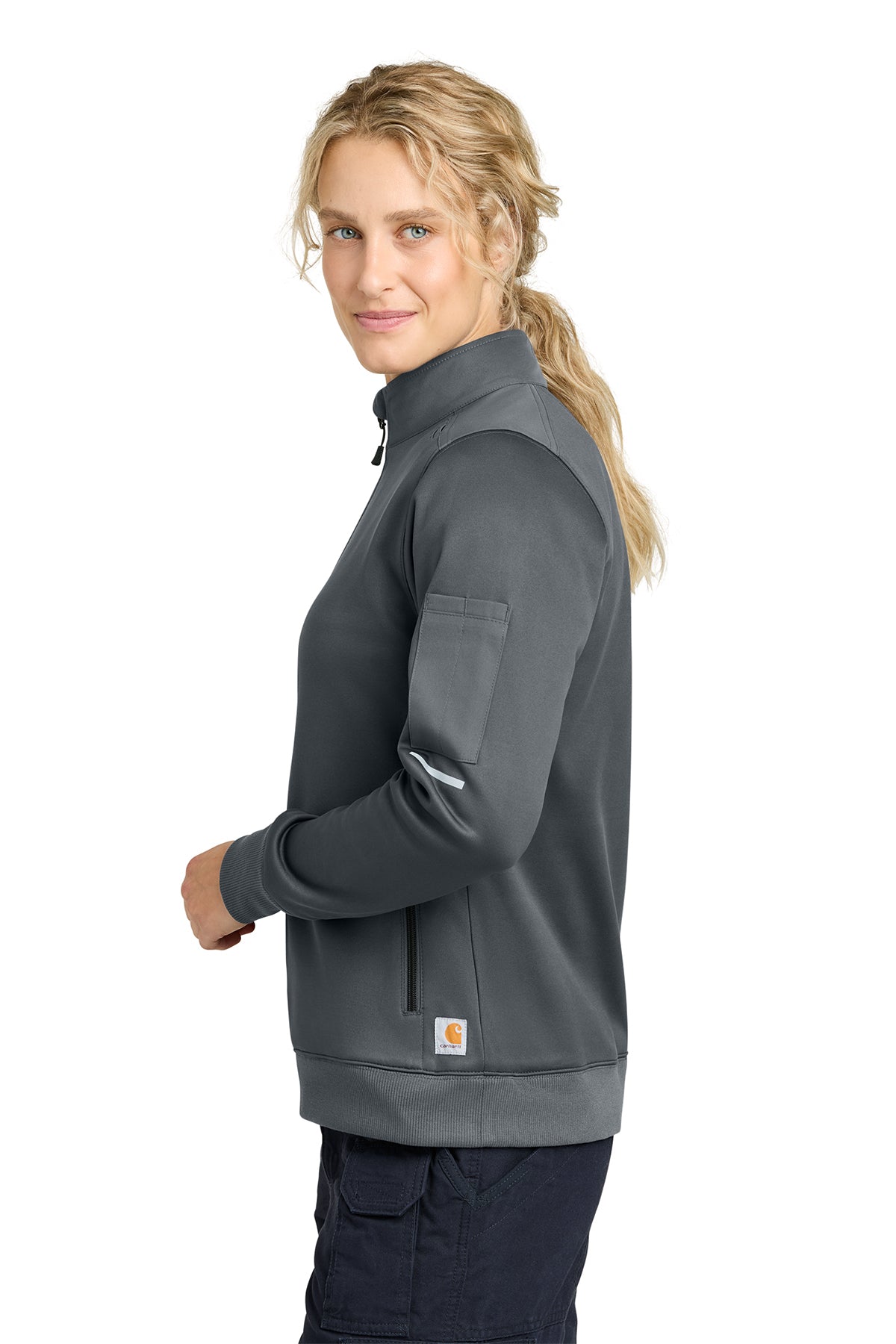 Carhartt® Women’s FLD & RSCU 1/2‑Zip Mid‑Layer – CTC82912