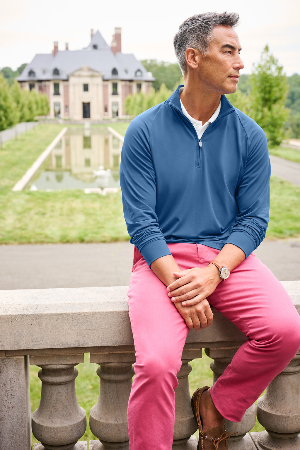 Brooks Brothers® Luxe Performance 1/4‑Zip – BB18214
