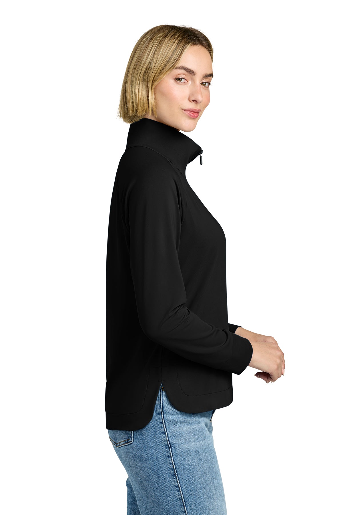 Brooks Brothers® Women’s Luxe Performance 1/4‑Zip – BB18215