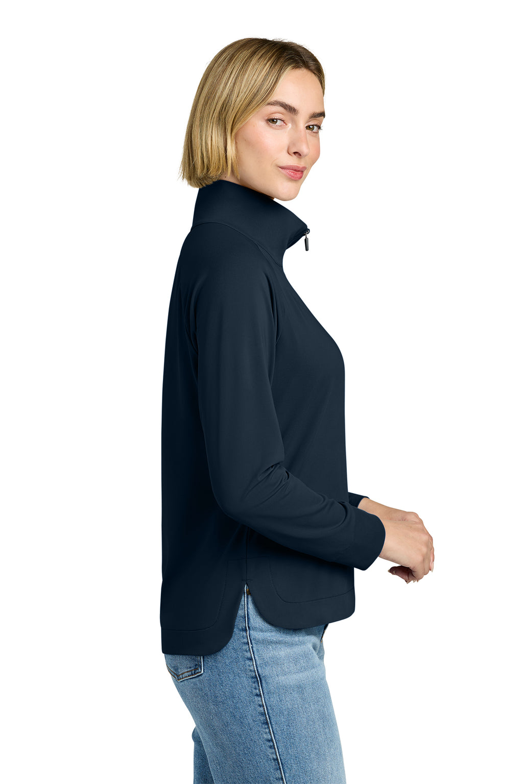 Brooks Brothers® Women’s Luxe Performance 1/4‑Zip – BB18215