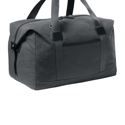 Port Authority® Washed Canvas Duffel – BG8030