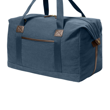 Port Authority® Washed Canvas Duffel – BG8030