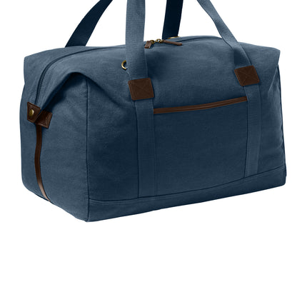 Port Authority® Washed Canvas Duffel – BG8030