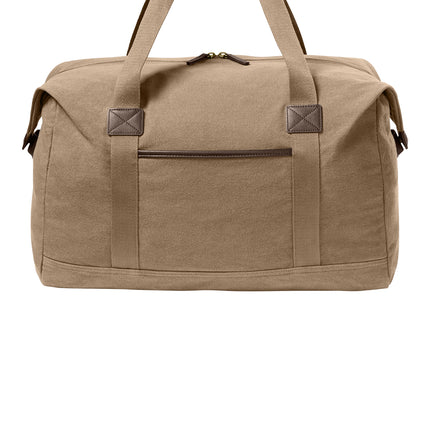 Port Authority® Washed Canvas Duffel – BG8030