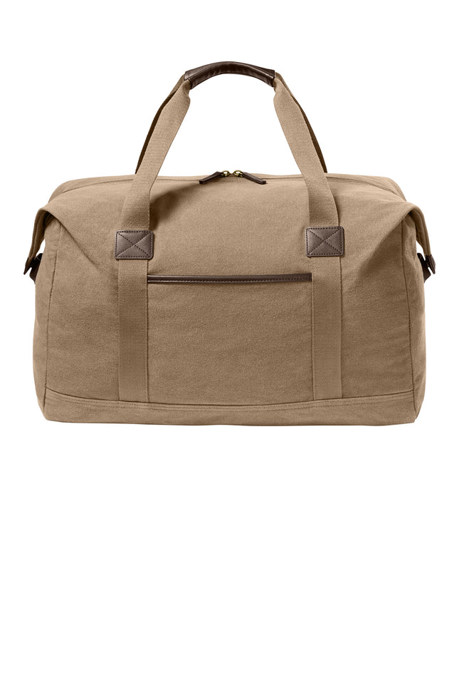 Port Authority® Washed Canvas Duffel – BG8030