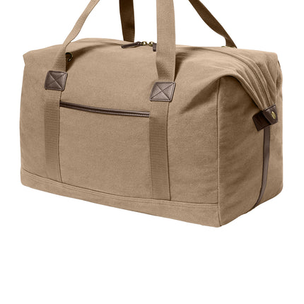 Port Authority® Washed Canvas Duffel – BG8030