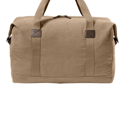 Port Authority® Washed Canvas Duffel – BG8030