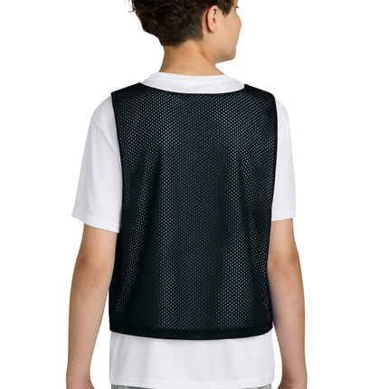 Sport‑Tek® Youth Lacrosse Reversible Pinnie – YST512