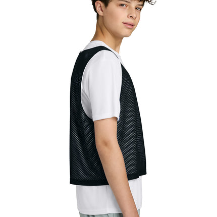Sport‑Tek® Youth Lacrosse Reversible Pinnie – YST512