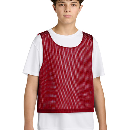 Sport‑Tek® Youth Lacrosse Reversible Pinnie – YST512
