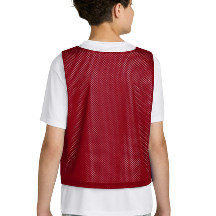 Sport‑Tek® Youth Lacrosse Reversible Pinnie – YST512