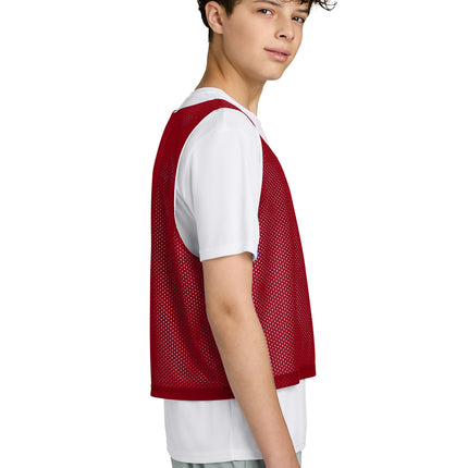 Sport‑Tek® Youth Lacrosse Reversible Pinnie – YST512