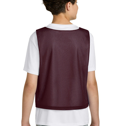 Sport‑Tek® Youth Lacrosse Reversible Pinnie – YST512