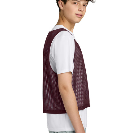 Sport‑Tek® Youth Lacrosse Reversible Pinnie – YST512