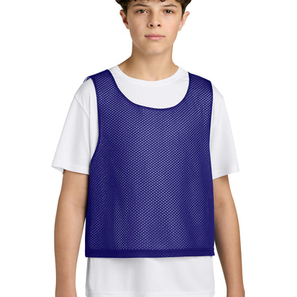 Sport‑Tek® Youth Lacrosse Reversible Pinnie – YST512