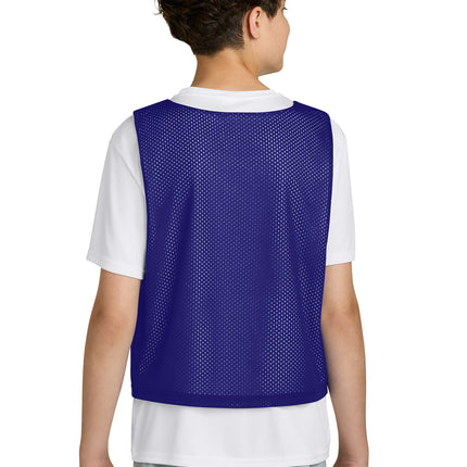 Sport‑Tek® Youth Lacrosse Reversible Pinnie – YST512