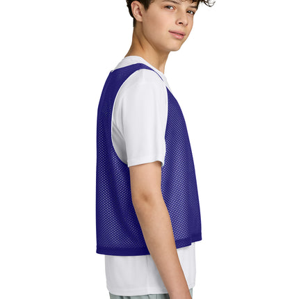 Sport‑Tek® Youth Lacrosse Reversible Pinnie – YST512