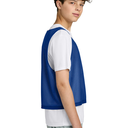 Sport‑Tek® Youth Lacrosse Reversible Pinnie – YST512