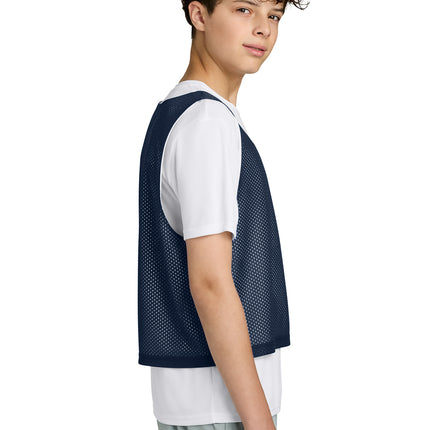 Sport‑Tek® Youth Lacrosse Reversible Pinnie – YST512