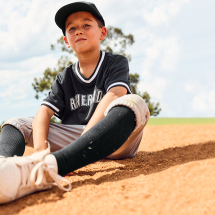 Sport-Tek® Youth Tough Mesh V-Neck Baseball Jersey – YST221