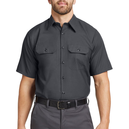 Red Kap® Short Sleeve Solid Ripstop Shirt – SY60