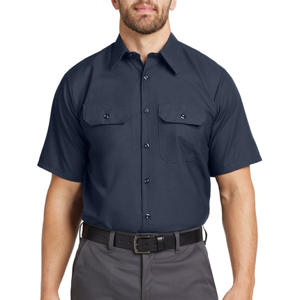 Red Kap® Short Sleeve Solid Ripstop Shirt – SY60