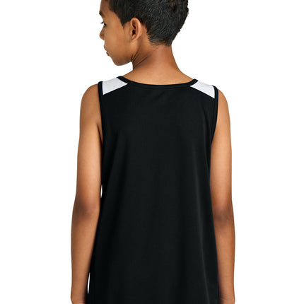 Sport‑Tek® Youth Club Track Tank – YST446