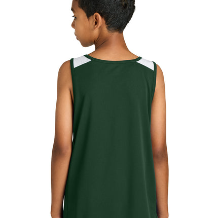 Sport‑Tek® Youth Club Track Tank – YST446