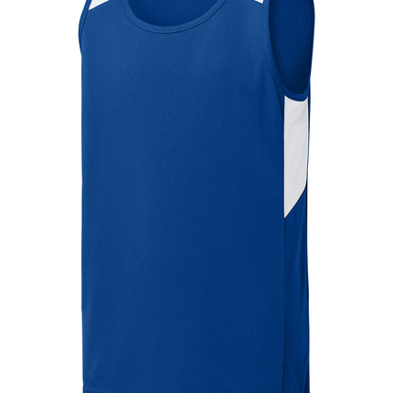 Sport‑Tek® Youth Club Track Tank – YST446