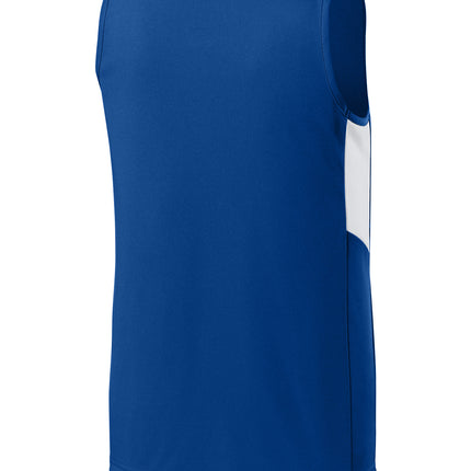 Sport‑Tek® Youth Club Track Tank – YST446
