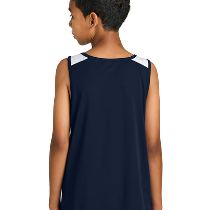 Sport‑Tek® Youth Club Track Tank – YST446