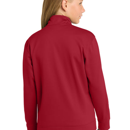 Sport‑Tek® Youth Sport‑Wick Fleece Full‑Zip Jacket – YST241