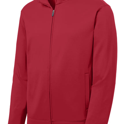 Sport‑Tek® Youth Sport‑Wick Fleece Full‑Zip Jacket – YST241