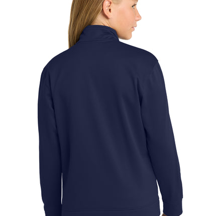 Sport‑Tek® Youth Sport‑Wick Fleece Full‑Zip Jacket – YST241