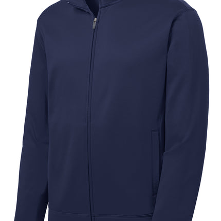 Sport‑Tek® Youth Sport‑Wick Fleece Full‑Zip Jacket – YST241